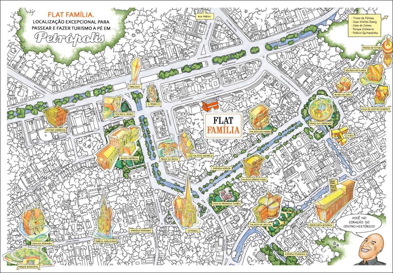 Flat Familia Leilighet Petrópolis Eksteriør bilde