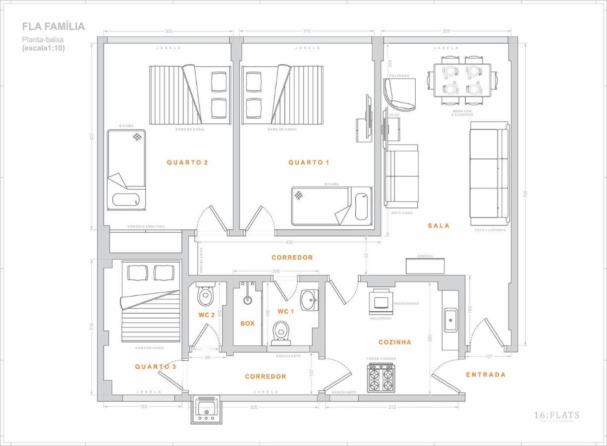 Flat Familia Leilighet Petrópolis Eksteriør bilde